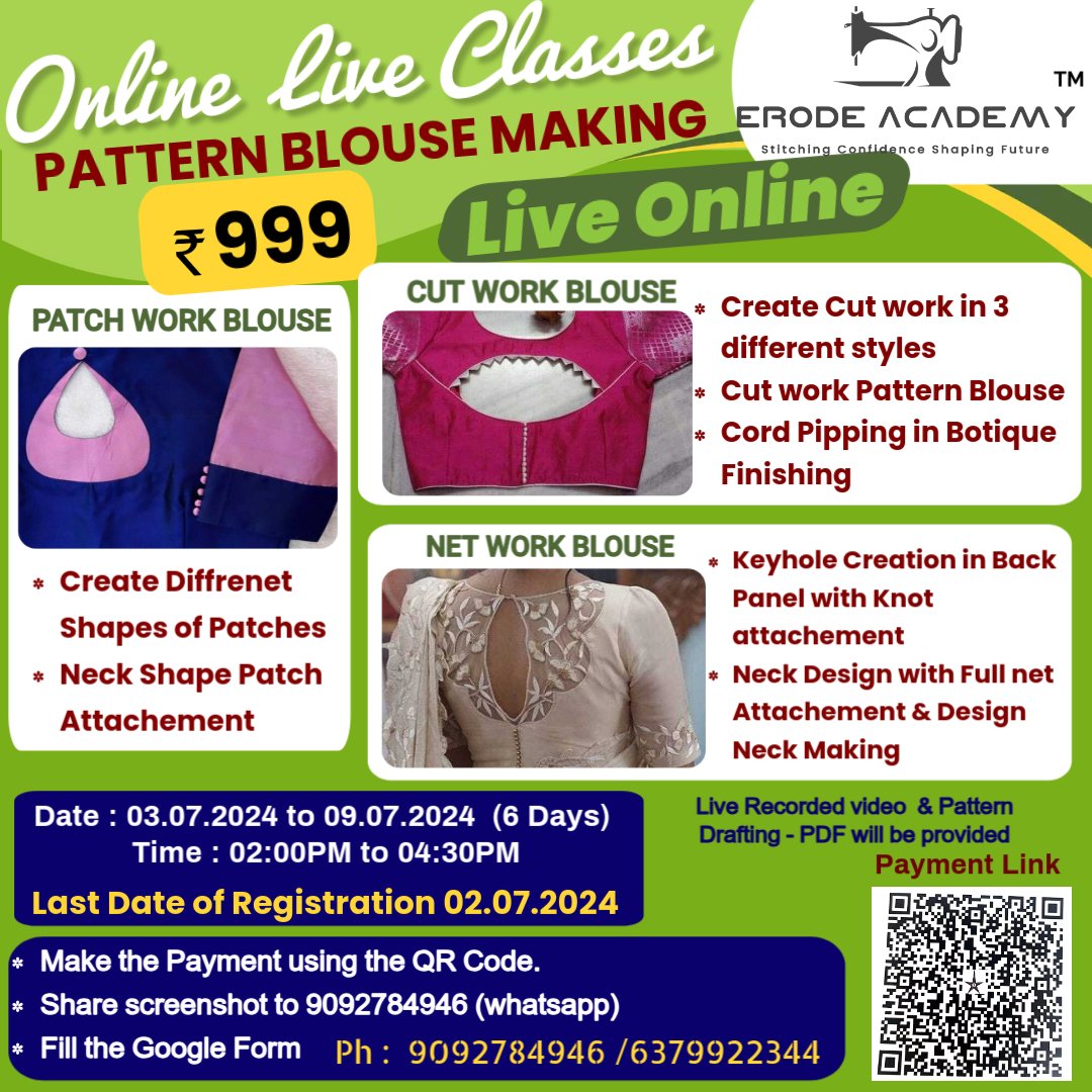 Pattern Blouse Making