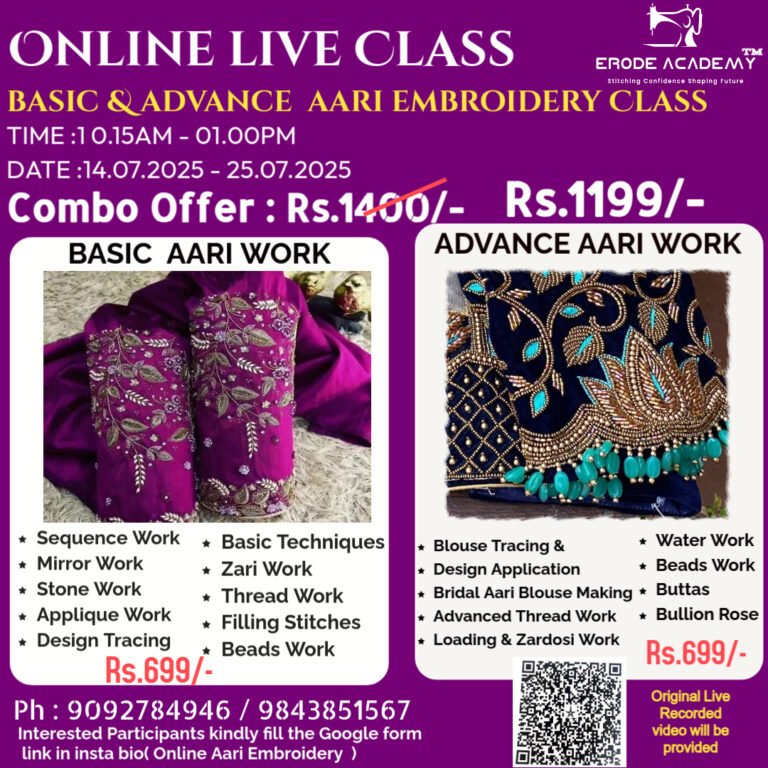 Baisc To Advance Aari Class