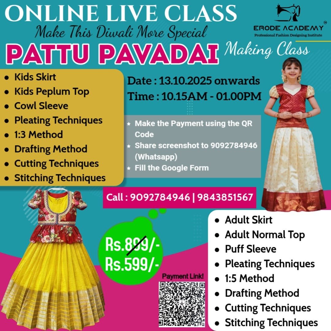 Pattu pavadai Class