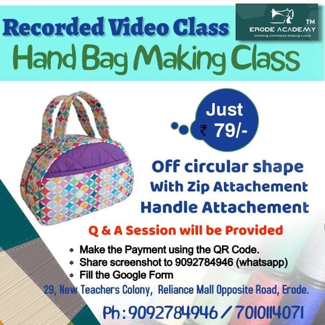 79 Hand Bag Class