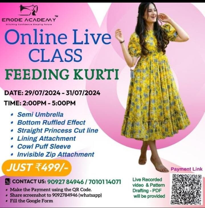 Feeding Kurti making Class