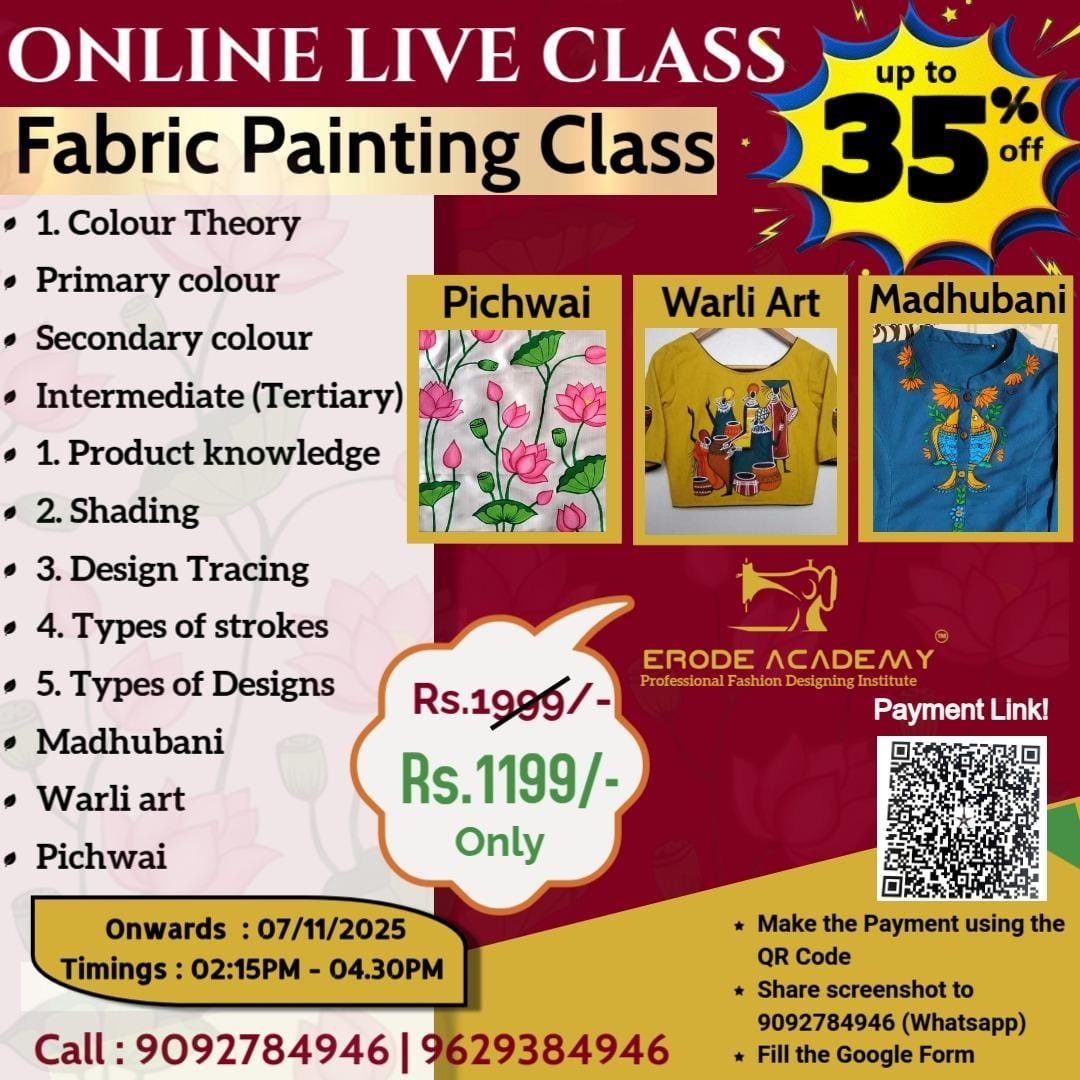 Fabric Painting Class